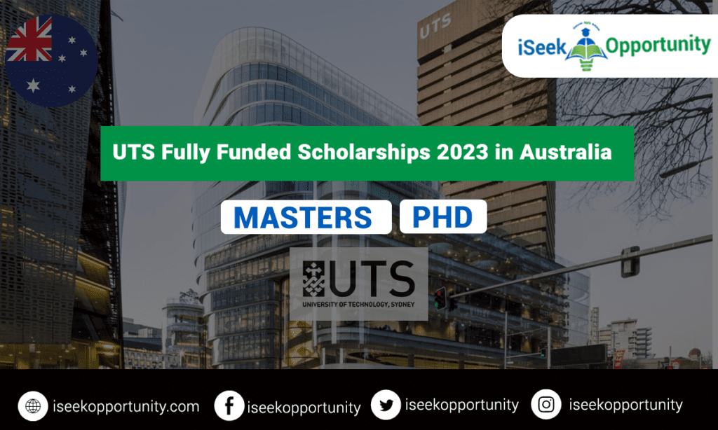 UTS Fully Funded Scholarships 2023