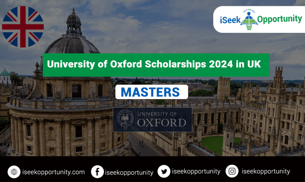University of Oxford Scholarships 2024