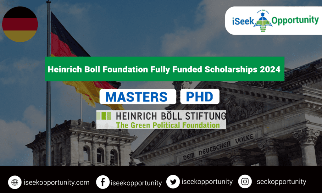 Heinrich Boll Foundation Scholarships 2024