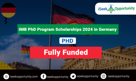 IMB PhD Program Scholarships 2024 in Germany