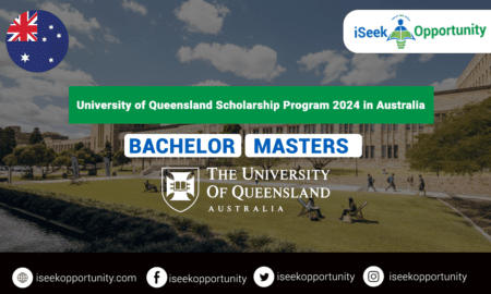 University of Queensland Scholarship Program 2024 in Australia