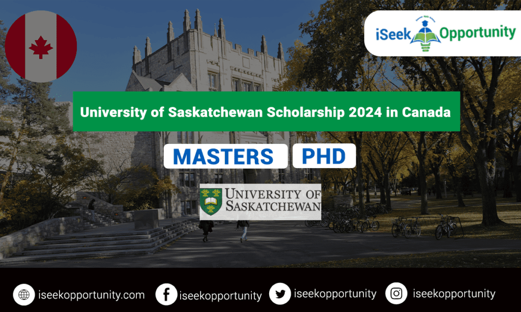 University of Saskatchewan Scholarship 2024 in Canada