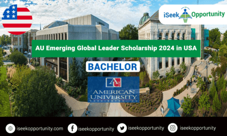 AU Emerging Global Leader Scholarship for Bachelor's Degree for 2024 