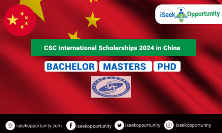 China Scholarship Council CSC International Scholarships 2024 by Chinese Government