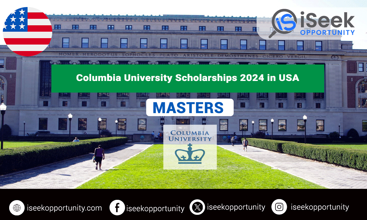 Columbia University Fully Funded Scholarships 2024 in USA for Displaced  Students