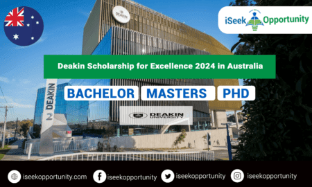 Deakin Scholarship for Excellence 2024 in Australia for International Students