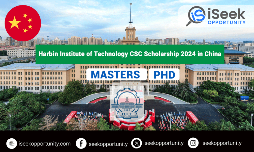 Harbin Institute of Technology CSC Scholarship Program 2024 in China