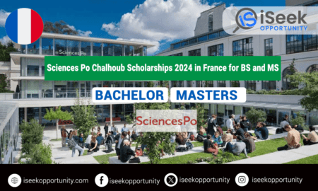 Sciences Po Chalhoub Scholarships 2024 in France for BS and MS Program