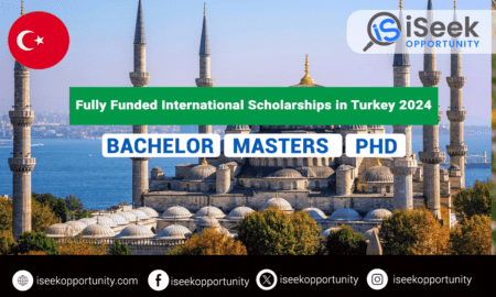 Top 3 Fully Funded Scholarships in Turkey 2024 for International Students