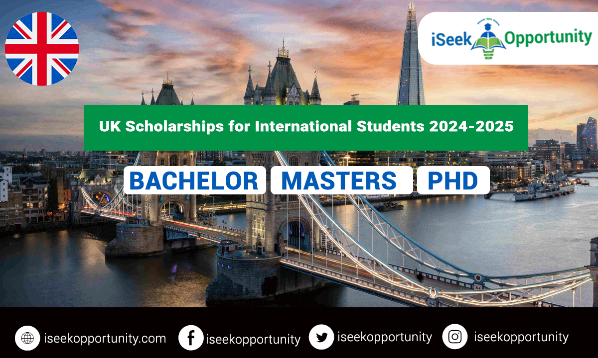 Top 7 UK Fully Funded Scholarships for International Students 2024