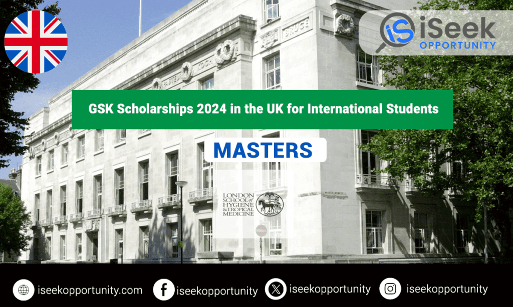 GSK Scholarships 2024 in the UK for International Students