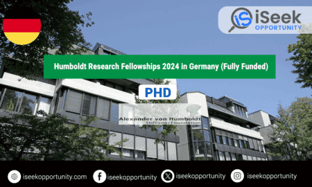 Humboldt Research Fellowships 2024 in Germany (Fully Funded)
