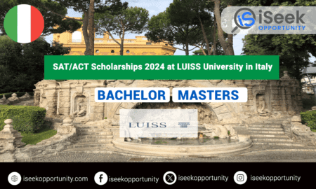 SAT or ACT Scholarships for 2024 at LUISS University in Italy 