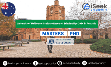 University of Melbourne Graduate Research Scholarships 2024 in Australia 