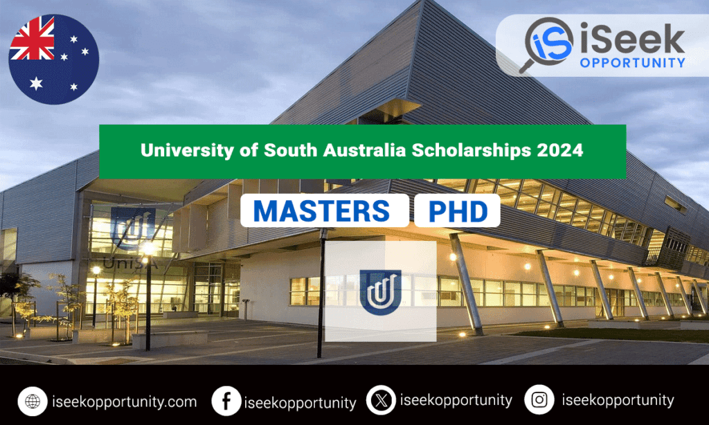 University of South Australia Scholarships 2024 for Research Degrees