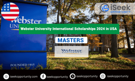 Webster University International Graduate Scholarships 2024 in the USA