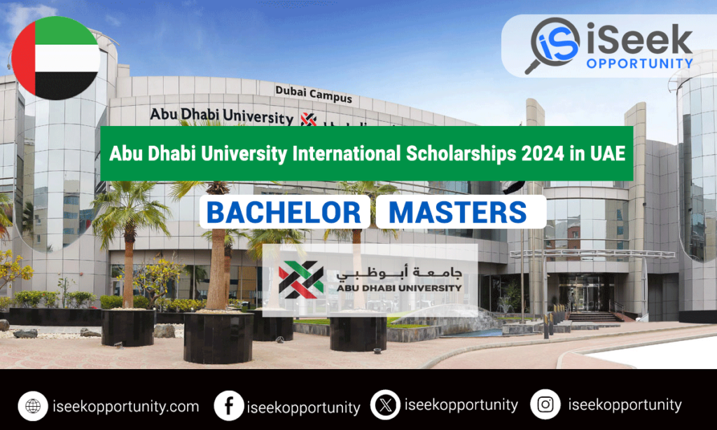 Abu Dhabi University Scholarships 2024 in UAE for International Students