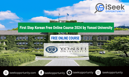 First Step Korean Free Online Course 2024 by Yonsei University