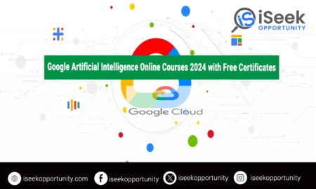 Google Artificial Intelligence Online Courses 2024 with Free Certificates