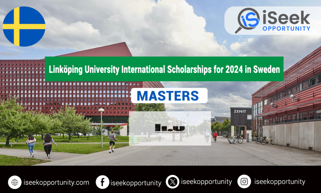 Linköping University International Scholarships for 2024 in Sweden