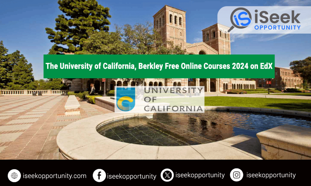 The University of California, Berkley Free Online Courses 2024 on EdX
