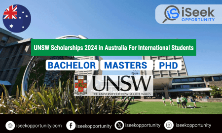 UNSW Scholarships 2024 in Australia For International Students