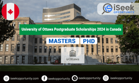 University of Ottawa Scholarships 2024 in Canada for Postgraduate Students